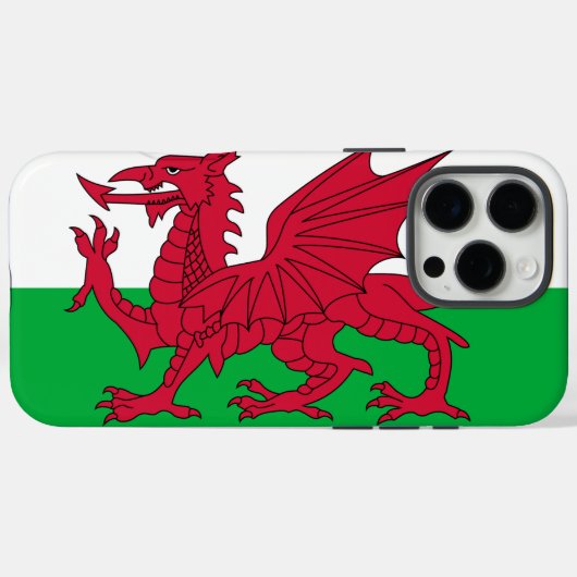 Wales Case-Mate iPhone Hülle (Rückseite (Horizontal))