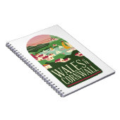 Wales Cornwall Vintag Magnet Notizblock (Rechte Seite)