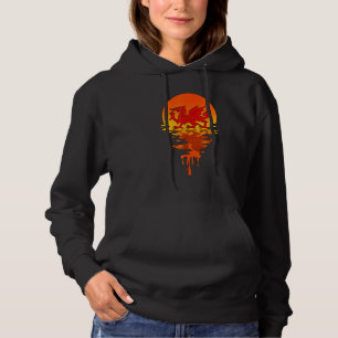 Wales Cymru Welsh Dragon Stolz die Be Welsh Shadow Hoodie
