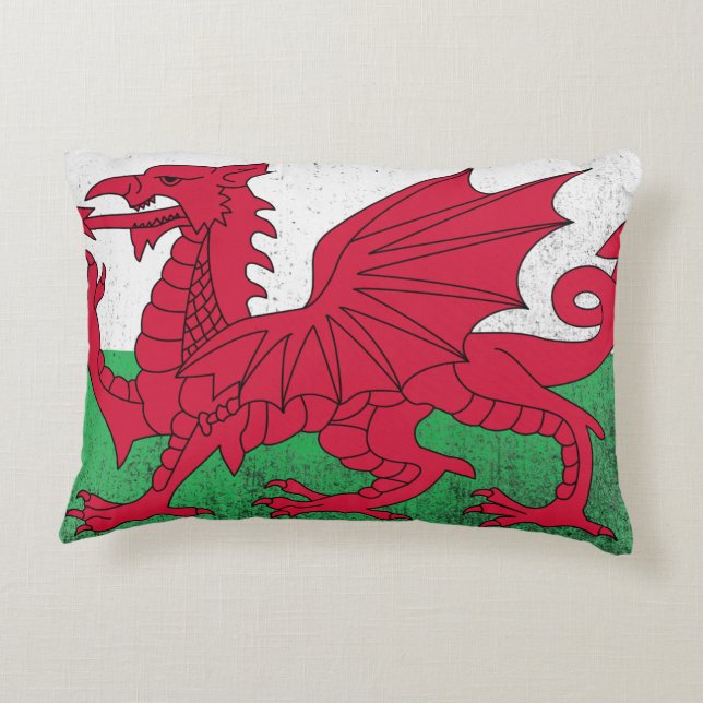 Wales Dekokissen (Rückseite)