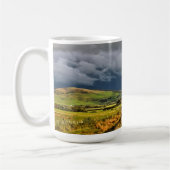 WALES DER LÄNDLICHEN SICHT KAFFEETASSE (Links)