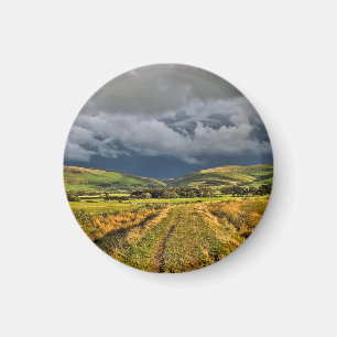 WALES DER LÄNDLICHEN SICHT MAGNET