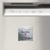 Wales eroberte Snowdon Landschaft Walisischer Stre Magnet (In Situ (Geschirrspüler))