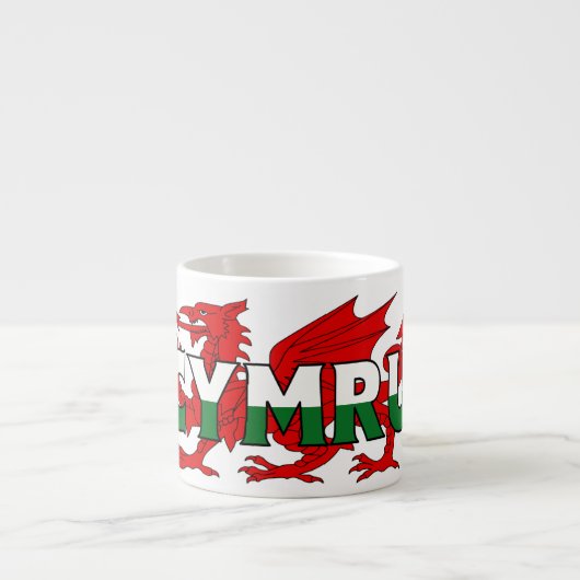 Wales-Espresso Espressotasse (Vorderseite)