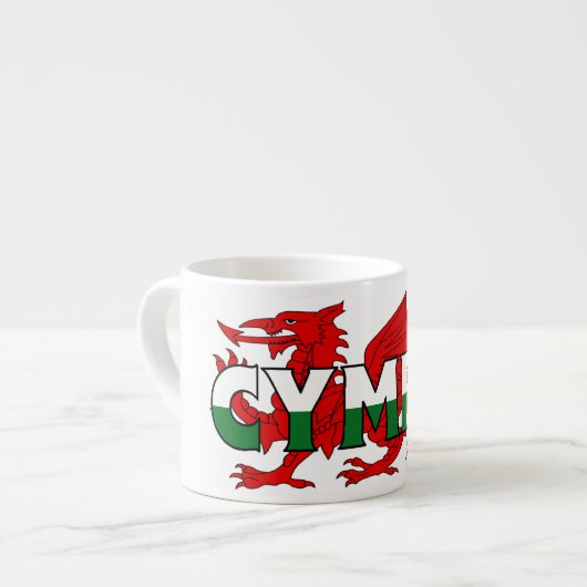 Wales-Espresso Espressotasse (Vorderseite Links)