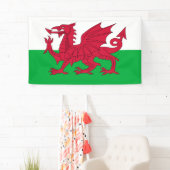 Wales Flag Banner (Insitu)