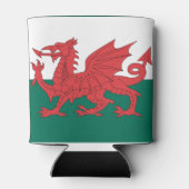 Wales Flag Dosenkühler (Rückseite)