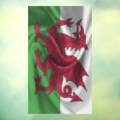 Wales Flag Fensteraufkleber (Blatt 3)