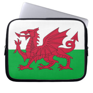 Wales Flag Laptop Sleeve