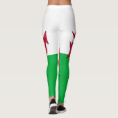 Wales flag Leggings (Rückseite)
