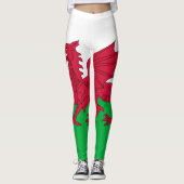 Wales flag Leggings (Vorderseite)