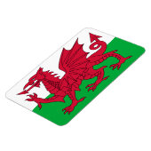 Wales Flag Magnet (Linke Seite)