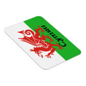 Wales Flag Magnet (Rechte Seite)