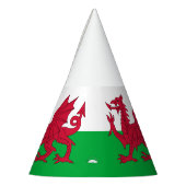 Wales-Flag-Party Partyhütchen (Links)