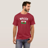 Wales Flag T-Shirt (Vorne ganz)