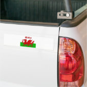 Wales Flag Wales Autoaufkleber (Auf Lkw)