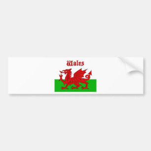 Wales Flag Wales Autoaufkleber