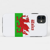 Wales Flag Wales Case-Mate iPhone Hülle (Rückseite (Horizontal))
