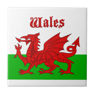 Wales Flag Wales Fliese