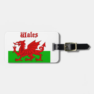 Wales Flag Wales Gepäckanhänger