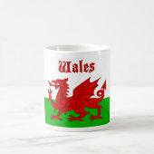 Wales Flag Wales Kaffeetasse (Mittel)