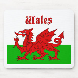 Wales Flag Wales Mousepad