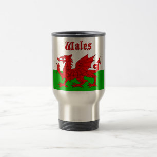 Wales Flag Wales Reisebecher