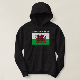 Wales Flag Welsh cumru Football Soccer Hoodie