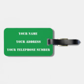 Wales Flag Weltmeisterschaft 2022 Fußball-Fußball Gepäckanhänger (Rückseite horizontal)