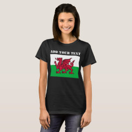 Wales Flag Weltmeisterschaft 2022 Fußball-Fußball T-Shirt