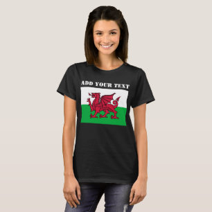 Wales Flag Weltmeisterschaft 2022 Fußball-Fußball T-Shirt