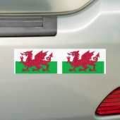 Wales-Flagge Autoaufkleber (Auf Auto)