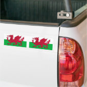 Wales-Flagge Autoaufkleber (Auf Lkw)