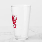 Wales-Flagge Glas (Links)