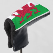 Wales flagge Golf Head Cover Golf Headcover (3/4 Vorderseite)
