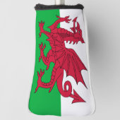 Wales-Flagge Golf Headcover (Rotieren 90)