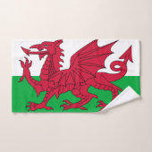 Wales-Flagge Handtuch (Handtuch)