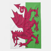 Wales-Flagge Handtuch (Vertikal)