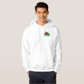 Wales-Flagge Hoodie (Vorne ganz)