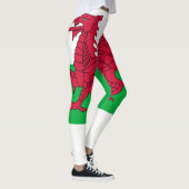 Wales-Flagge Leggings (Rechts)