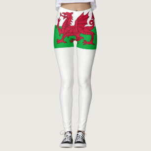 Wales-Flagge Leggings