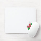 Wales-Flagge Mousepad (Mit Mouse)