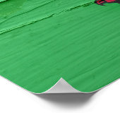 Wales-Flagge Poster (Ecke)