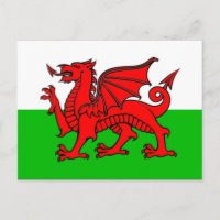 Wales-Flagge