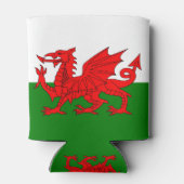 Wales flagge Welsh Red Dragon Dosenkühler (Rückseite)