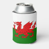 Wales flagge Welsh Red Dragon Dosenkühler (Kanne Rückseite)