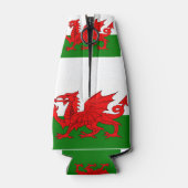 Wales flagge Welsh Red Dragon Flaschenkühler (Rückseite)