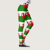 Wales flagge Welsh Red Dragon Leggings (Rechts)
