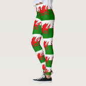 Wales flagge Welsh Red Dragon Leggings (Links)
