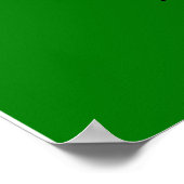 Wales flagge Welsh Red Dragon Poster (Ecke)